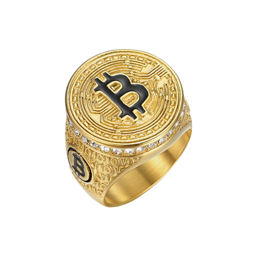 Bitcoin Round Ring